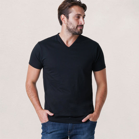 T-Shirt Vermont 2-pack v-hals